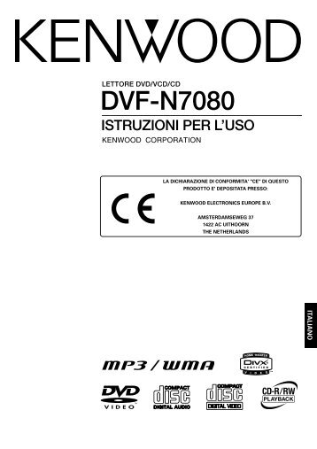 Kenwood DVF-N7080 - Home Electronics Italian (2004/9/21)