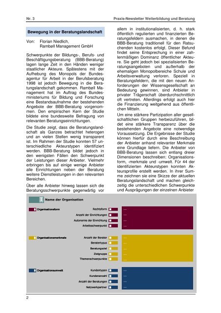 Praxis-Newsletter - Kuratorium der Deutschen Wirtschaft für ...