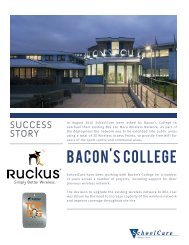 Success Story Brochure - Bacons College rev1