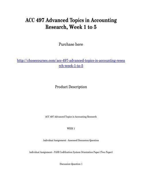 interesting accounting research topics