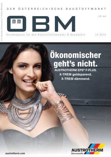 201610 ÖBM Der Österreichische Fachmarkt - Ökonomischer geht's nicht