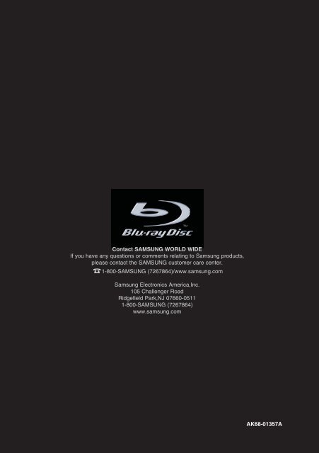 Samsung BD-P1200 - BD-P1200/XAA - User Manual (ENGLISH)