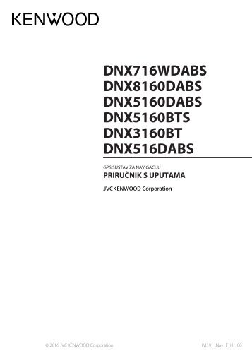 Kenwood DNX516DABS - Car Electronics Croatian (Navigation) (2016)