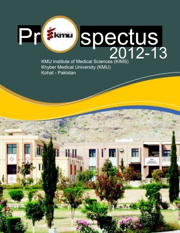 KIMS Prospectus 2012-2013 - Khyber Medical University