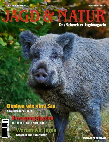 Jagd & Natur Ausgabe November 2016 | Vorschau