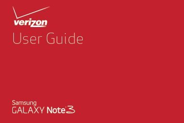 Samsung Galaxy Note 3 32GB (Verizon) - SM-N900VZWEVZW - User Manual (ENGLISH(North America))