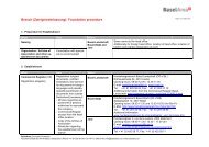 Branch (Zweigniederlassung): Foundation procedure - BaselArea