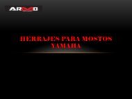 HERRAJES DE MOTOS ARMO