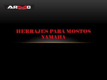 HERRAJES DE MOTOS ARMO