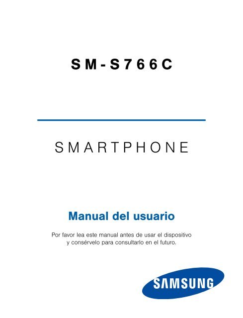 Samsung Galaxy Stardust 8GB (TracFone) - SM-S766CZAATFN - User Manual