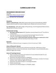 curriculam vitae muhammad ibrahim khan - Institute of Physical ...