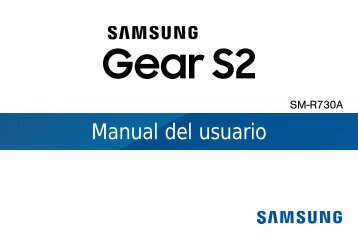 Samsung Gear S2 Dark Gray (AT&T) - SM-R730AZKAATT - User Manual ver. Tiezen (SPANISH(North America),1.47 MB)