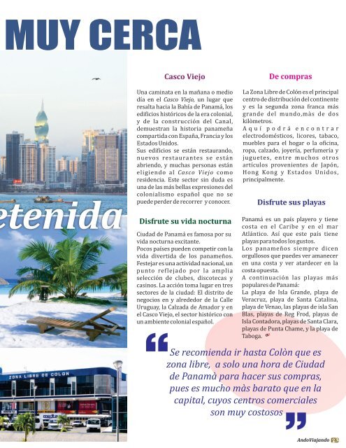 Revista Andoviajando  Edicion 24 Octubre de 2016