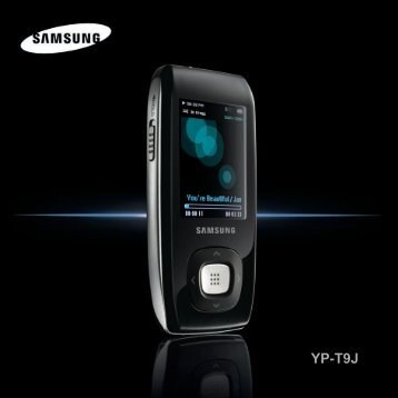 Samsung YP-T9JQU - YP-T9JQU/XAA - User Manual (ENGLISH)