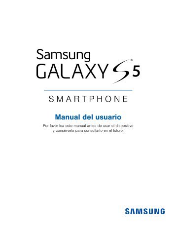 Samsung Galaxy S5 16GB (AT&T) - SM-G900AZKAATT - User Manual ver. Marshmallow 6.0 (SPANISH(North America),3.01 MB)