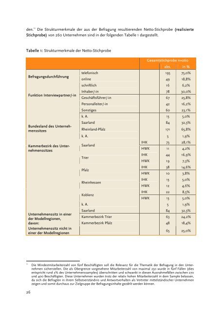 Arbeitszeitgestaltung und -beratung in kleinen und mittleren - Inmit