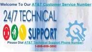 Call At 1-888-809-3892 AT&T Tech Support Phone Number and AT&T Customer Care