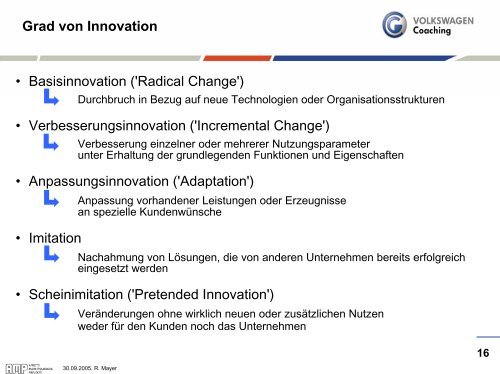 Ralf Mayer: KMU, Beschäftigung und Innovation - Klaus Schneck