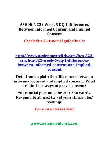 hca 322 informed consent hca 322 informed consent