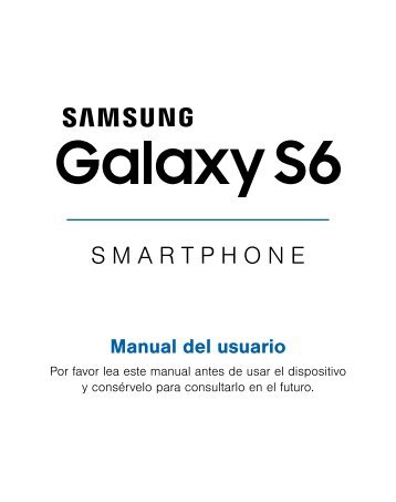Samsung Galaxy S6 32GB (TracFone) - SM-S906LZKATFN - User Manual ver. Lollipop 5.0 (SPANISH(North America),1.41 MB)