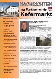 Bewusst g'sund - Kefermarkt - Land Oberösterreich