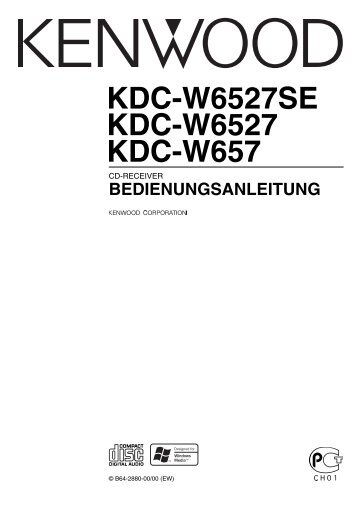 Kenwood KDC-W657 - Car Electronics German (2004/4/16)