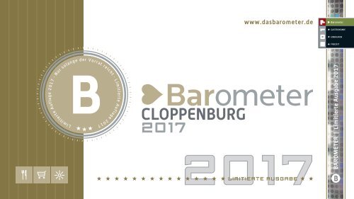 BAROMETER CLOPPENBURG | Limitierte Ausgabe 2017