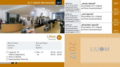 BAROMETER CLOPPENBURG | Limitierte Ausgabe 2017