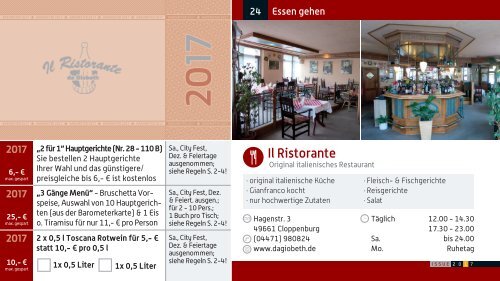 BAROMETER CLOPPENBURG | Limitierte Ausgabe 2017