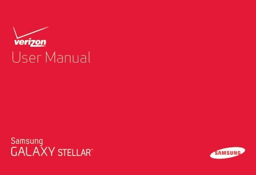 Samsung Galaxy Stellar (Verizon) - SCH-I200ZKAVZW - User Manual ver. LG4_F3 (ENGLISH(North America),7.4 MB)