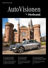 AutoVisionen - Das Herbrand Kundenmagazin Ausgabe 11