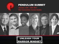 Pendulum Summit 2017 Overview