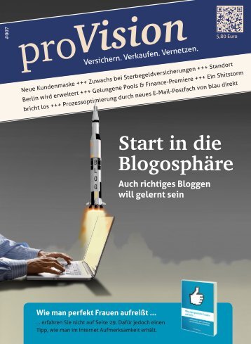 Start in die Blogosphäre - proVision - Versichern. Verkaufen ...