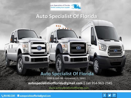 Auto Specialist Of Florida