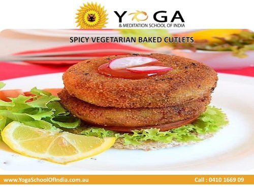 SPICY VEGETARIAN BAKED CUTLETS