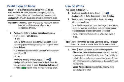 Perfil fuera de línea El