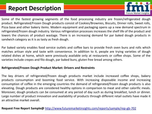 Refrigerated/Frozen Dough Products Market  Regulations and Competitive Landscape Outlook to 2025