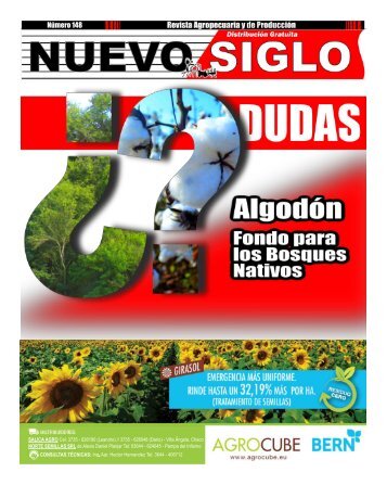 Revista Agropecuaria Nuevo Siglo Número 148 - Octubre 2016