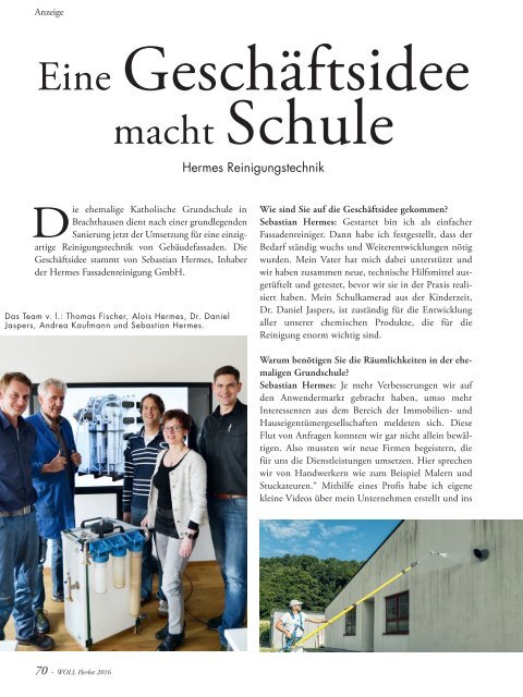 WOLL-Magazin für Brilon, Olsberg, Marsberg, Willingen und Umgebung - Ausgabe Herbst 2016