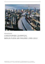 CHRISTOPHER LEHMPFUHL BERLIN PLEIN AIR MALEREI 1995 ...