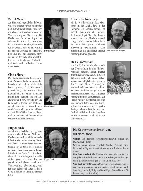 Ausgabe Dezember 2011 / Januar 2012 - Ev.-luth ...