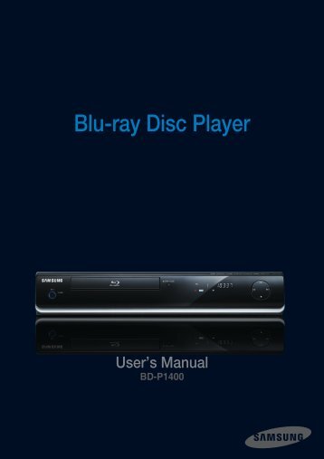 Samsung BD-P1400 - BD-P1400/XAA - User Manual ver. 2.0 (ENGLISH,12.63 MB)