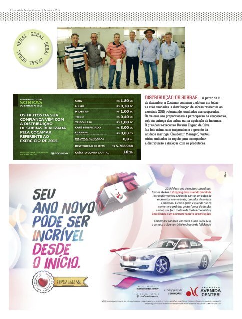 Jornal Cocamar Dezembro 2015