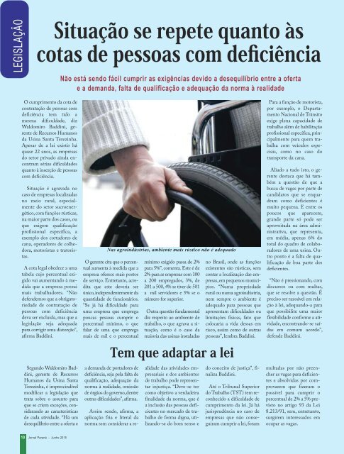 Jornal Paraná Junho 2015