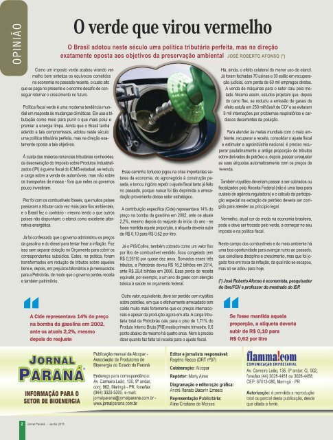 Jornal Paraná Junho 2015