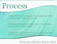 Home Staging - Process