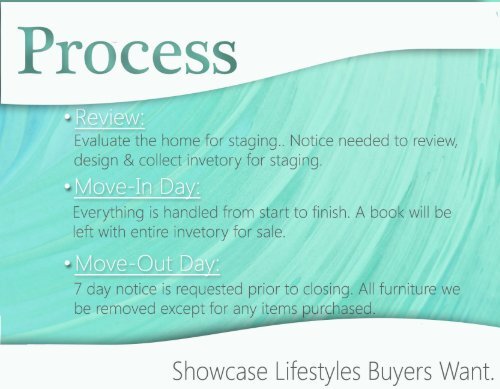 Home Staging Process