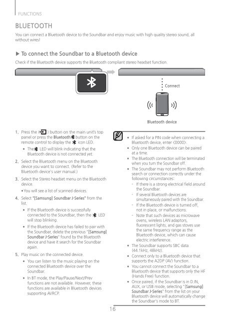 Samsung HW-J250 Soundbar - HW-J250/ZA - User Manual ver. 1.0 (ENGLISH,9.05 MB)