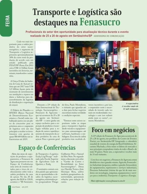 Jornal Paraná Julho 2015