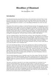 13 Bloodlines Of The Illuminati - SouthTek Survival